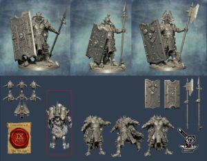 3 Gardes Eternal Vanguard avec jetpacks
