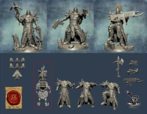 3 Chasseurs Eternal Vanguard avec totems