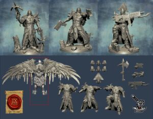 3 Chasseurs Eternal Vanguard avec ailes B
