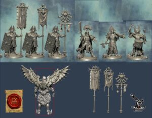 Etat-majors Eternal Vanguard ailes C