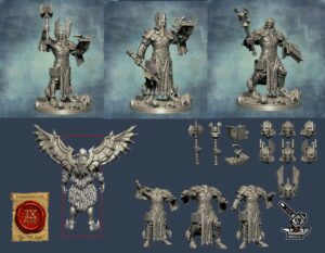 3 Prêtres Eternal Vanguard avec ailes C