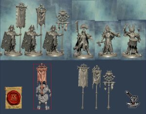 Etat-majors Eternal Vanguard bannières