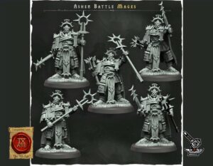 5 Ashen Battle Mages de la Forsaken Legion