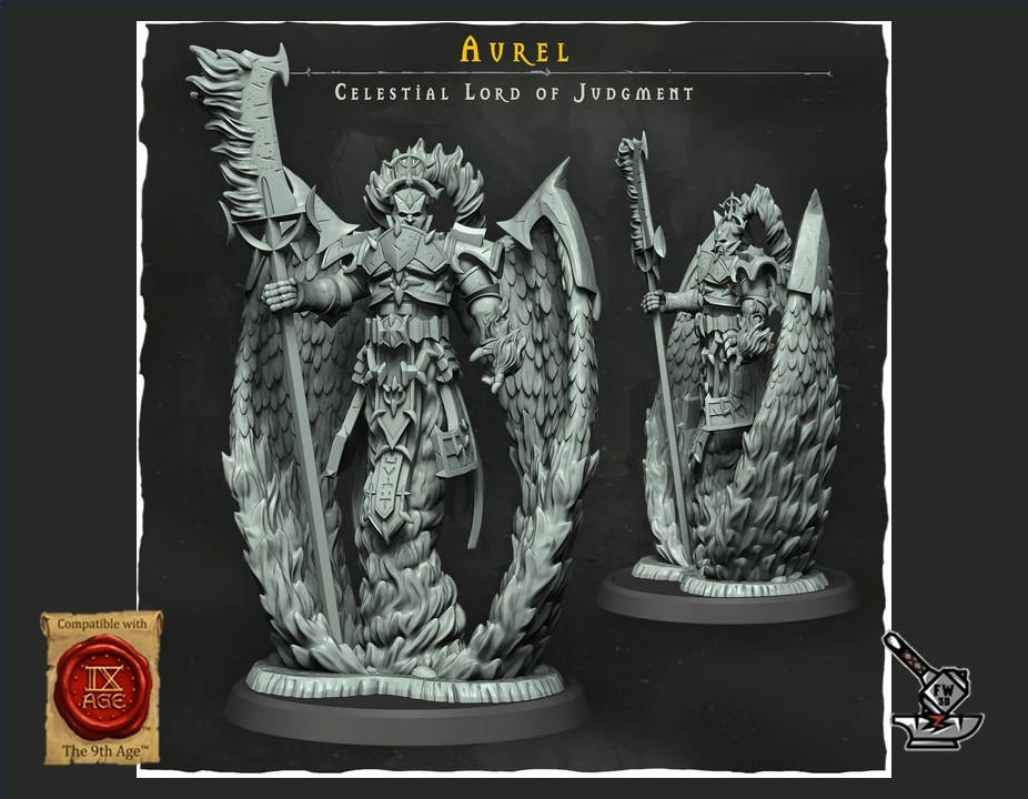 Aurel Celestial Lord of Judgement de la Forsaken Legion