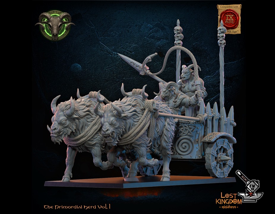 Char de raid Homme-bête