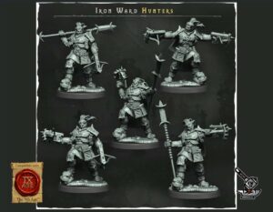 5 Ironward Hunters de la Forsaken Legion