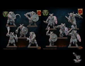 10 Guerriers Wildhorn herd Homme-bêtes