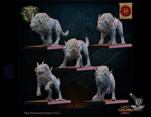 5 Chiens Wildhorn herd Homme-bêtes