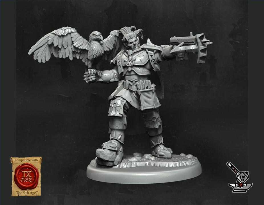 Ironward Hunter with Eagle de la Forsaken Legion