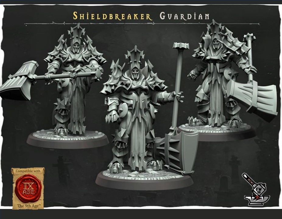 3 Shieldbreaker Guardian de la Forsaken Legion