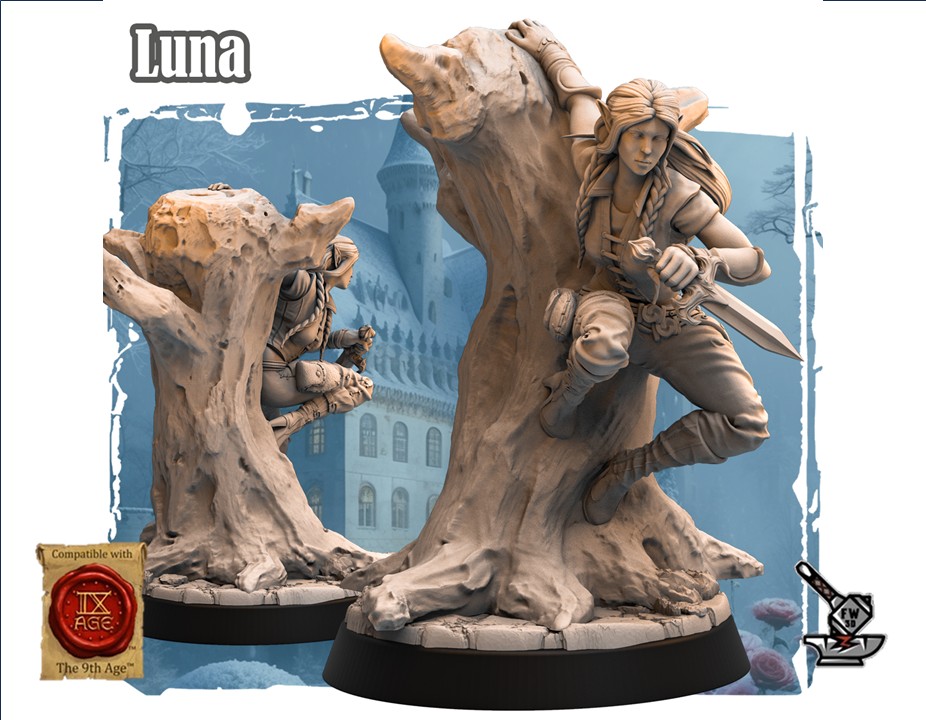 Luna, assassin Elfe