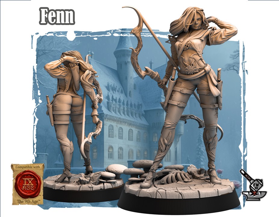 Fenn, archère Elfe