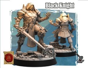 Black Knight avec épée