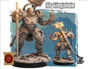 Sir Gingalain, prêtre humain