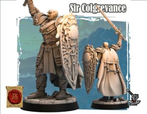 Sir Colgrevance, paladin humain