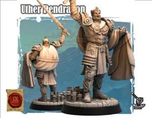 Uther Pendragon, roi humain
