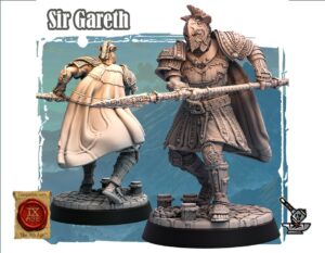 Sir Gareth, combattant humain