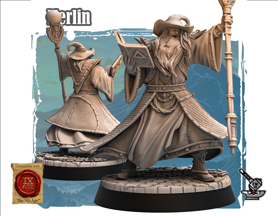 Merlin, sorcier humain
