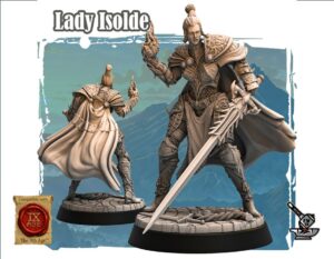 Lady Isolde, Human Warlock Hexblade