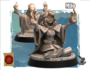 Milo, mage Elfe