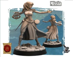 Missia, barde Elfe