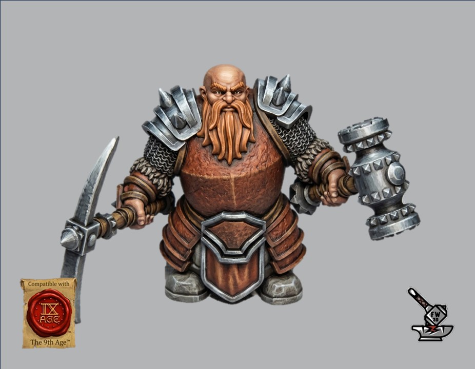 3 Mineurs Nains de Dwarheim – Image 2