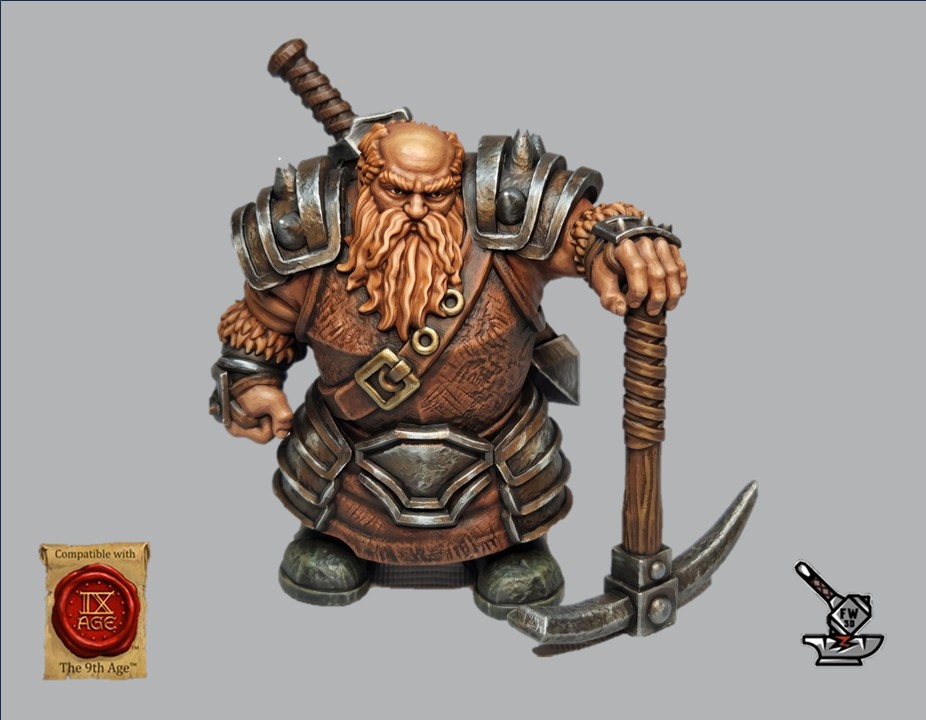 3 Mineurs Nains de Dwarheim – Image 3