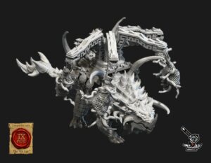 Ankylosaurus Lézard avec machine