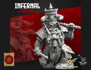 Commandant en armure des Nains infernaux