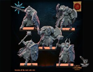 5 Guerriers lourds des dieux sombres pack 1