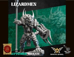 Commandant Rex Lézard (avec toutes ses armes)